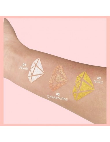 RYBELLA HIGHLIGHTER ILLUMINANTE 02...