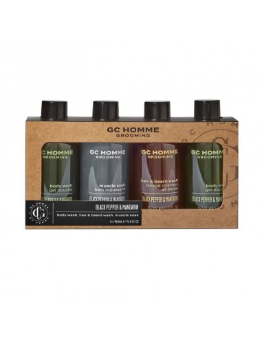 PEPE NERO set corpo e barba uomo 4 x...